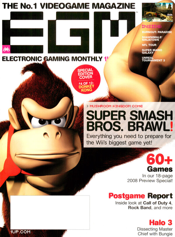Electronic Gaming Monthly Issue 225 (February 2008) cover